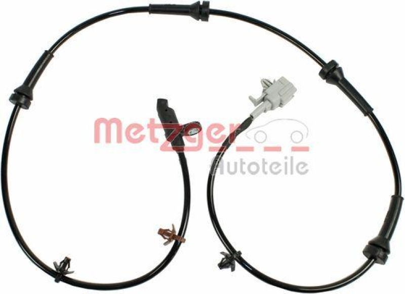 METZGER 0900839 Sensor, Raddrehzahl f&uuml;r NISSAN/RENAULT HA links/rechts