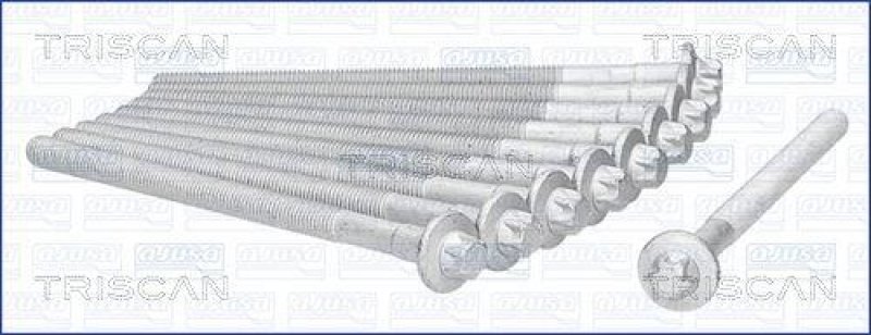 TRISCAN 98-4125 Zylinderkopfschraubensatz für Mercedes