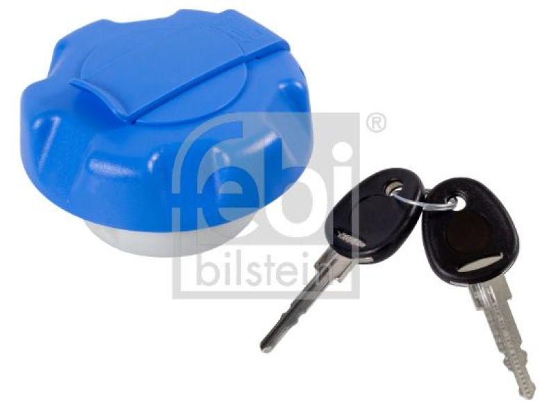 FEBI BILSTEIN 174821 Tankdeckel für AdBlue®-Tank, mit Schlüssel für RENAULT (RVI)