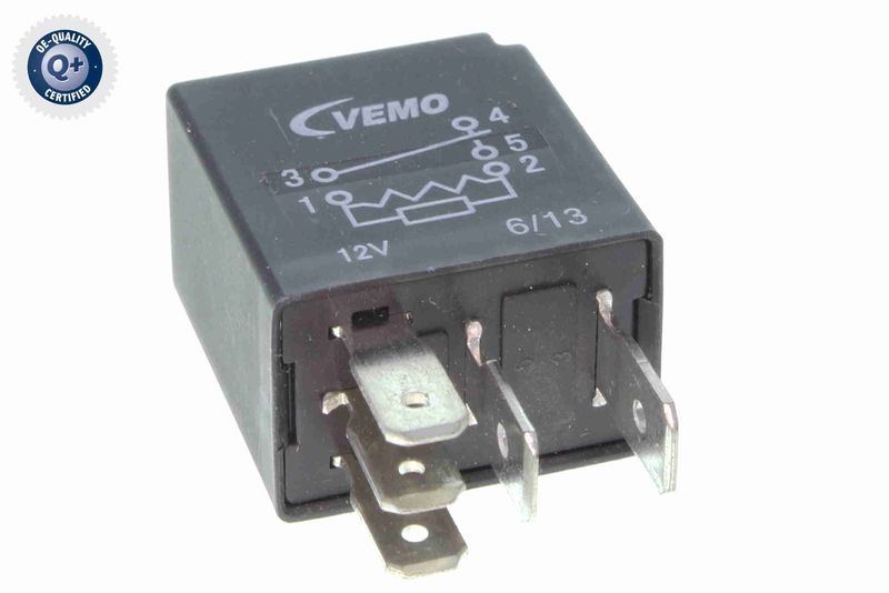 VEMO V30-71-0033 Multifunktionsrelais 12V, 5 Pins, 20A/25A, Wechsler für MERCEDES-BENZ