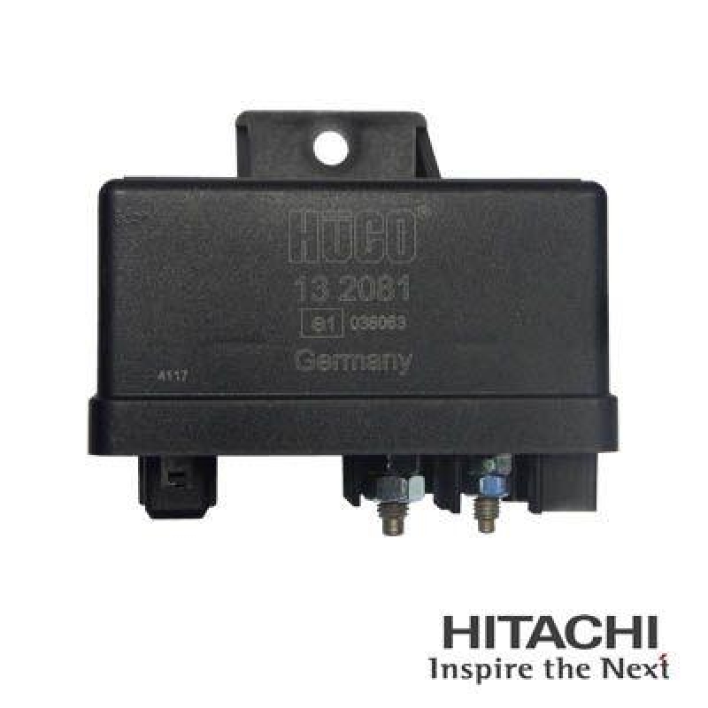 HITACHI 2502081 Relais, Glühzeit für ALFA u.a.