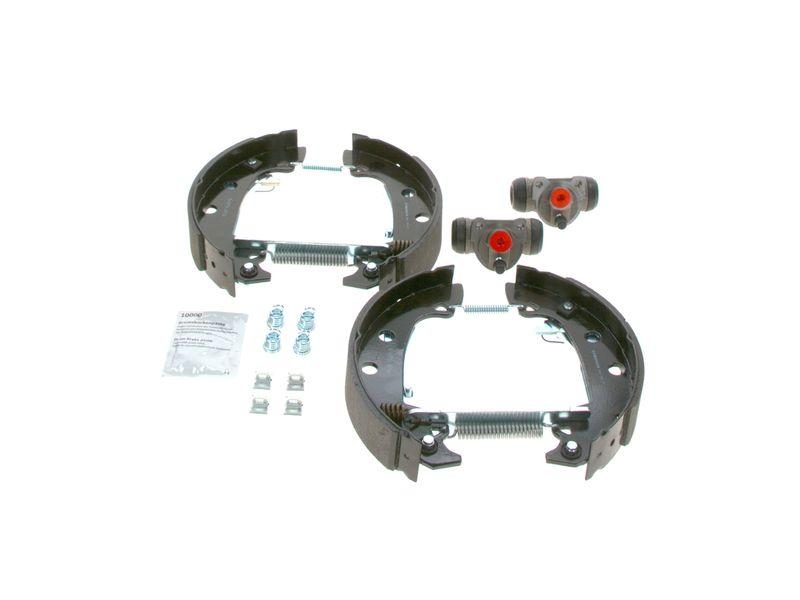 Bosch 0 204 114 204 Trommelbremsbackensatz Kit Super Pro KS204