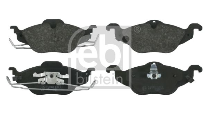 FEBI BILSTEIN 16233 Bremsbelagsatz für Opel