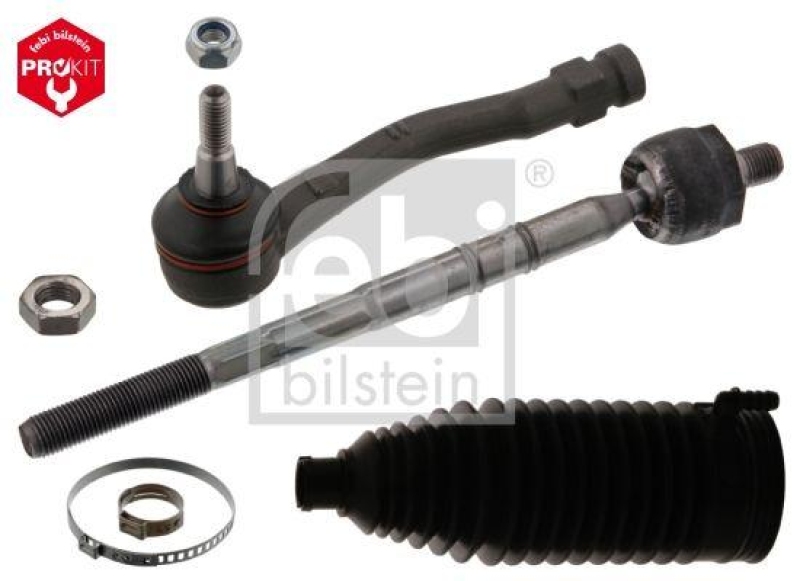 FEBI BILSTEIN 44934 Spurstange mit Lenkmanschettensatz für Peugeot