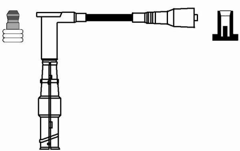 NGK 36498 Zündkabel PU-3A-000 294 055 |Zündleitung