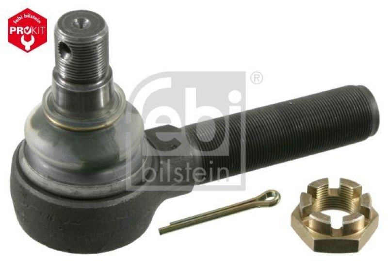 FEBI BILSTEIN 21595 Spur- / Lenkstangenendst&uuml;ck mit Kronenmutter und Splint f&uuml;r M A N