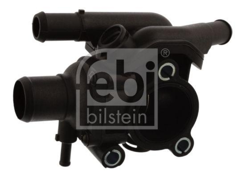 FEBI BILSTEIN 45220 Kühlwasserflansch mit Thermostat und Dichtung für Ford