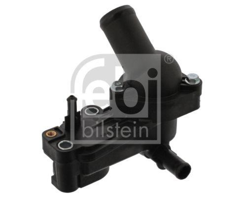 FEBI BILSTEIN 45227 Kühlwasserflansch mit Thermostat und Dichtung für Ford