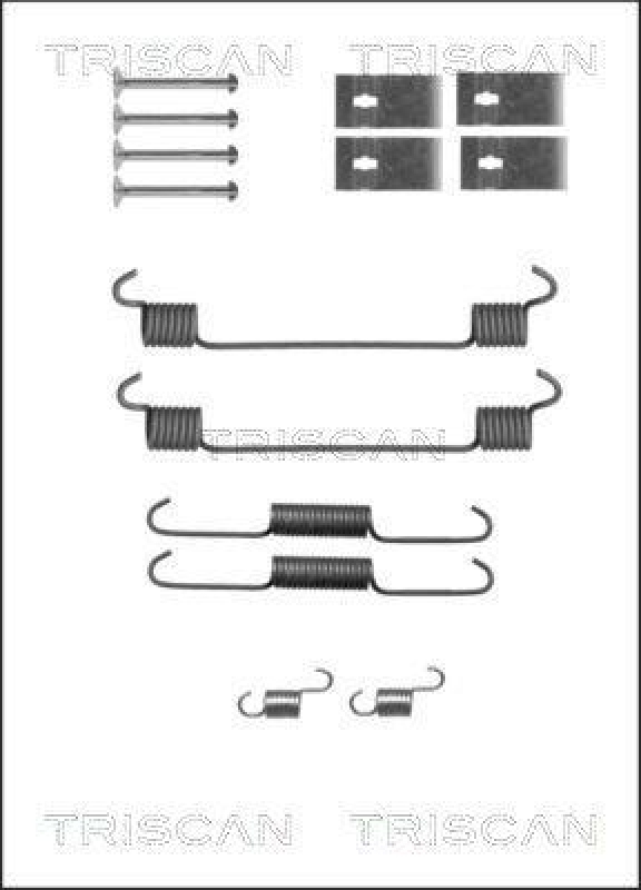 TRISCAN 8105 692003 Montagesatz F. Bremsbacken für Suzuki