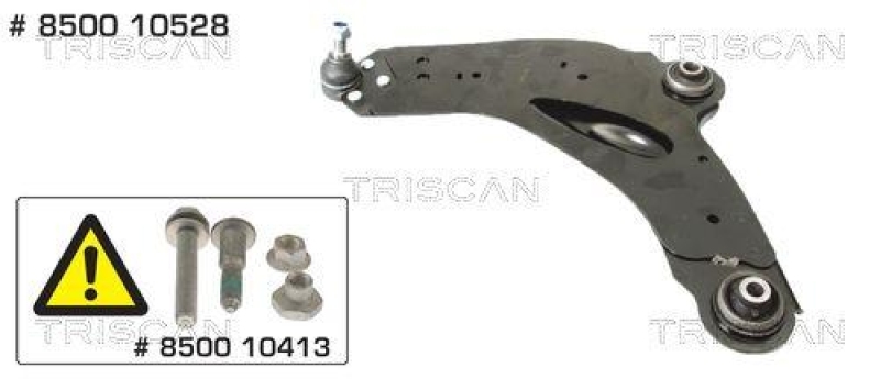 TRISCAN 8500 10528 Querlenker für Nissan, Opel, Renault