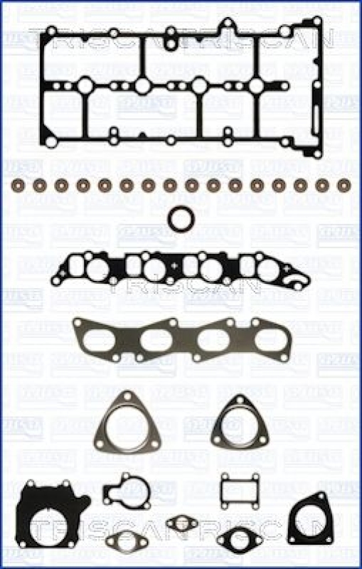 TRISCAN 597-5084 Dichtungsatz Ohne Zyl.Kopfdichtung für Opel