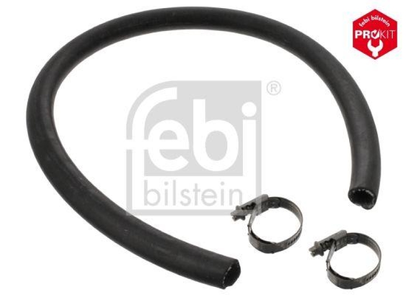 FEBI BILSTEIN 49129 Kühlwasserschlauch mit Schlauchschellen für Iveco