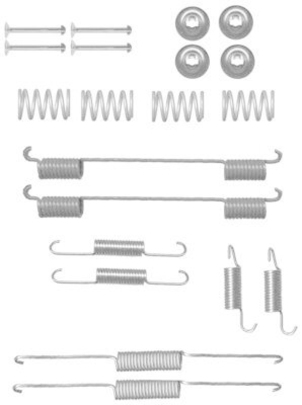 HELLA 8DZ 355 200-821 Zubehörsatz Bremsbacken