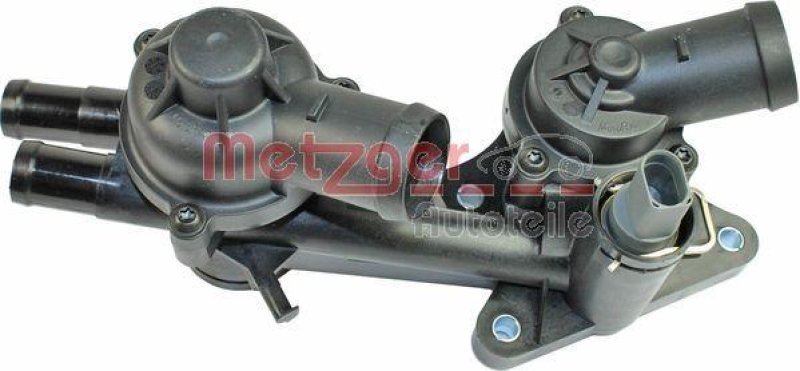 METZGER 4006245 Thermostat K&uuml;hlmittel, Mit Geh&auml;use f&uuml;r AUDI/SKODA/VW/&Ouml;FFNUNGSTEMP. [&deg;C]87