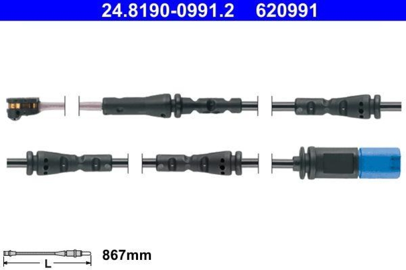 ATE 24.8190-0991.2 Warnkontakt