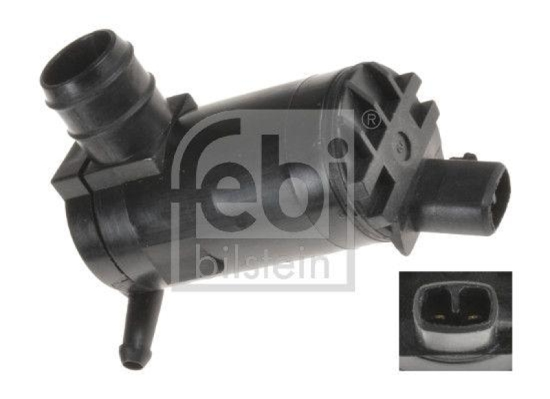 FEBI BILSTEIN 109268 Waschwasserpumpe für Scheibenreinigungsanlage für CHEVROLET/DAEWOO