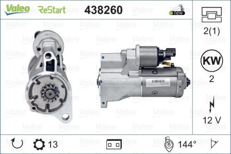 VALEO 438260 ReStarter Neu - ORIGINS