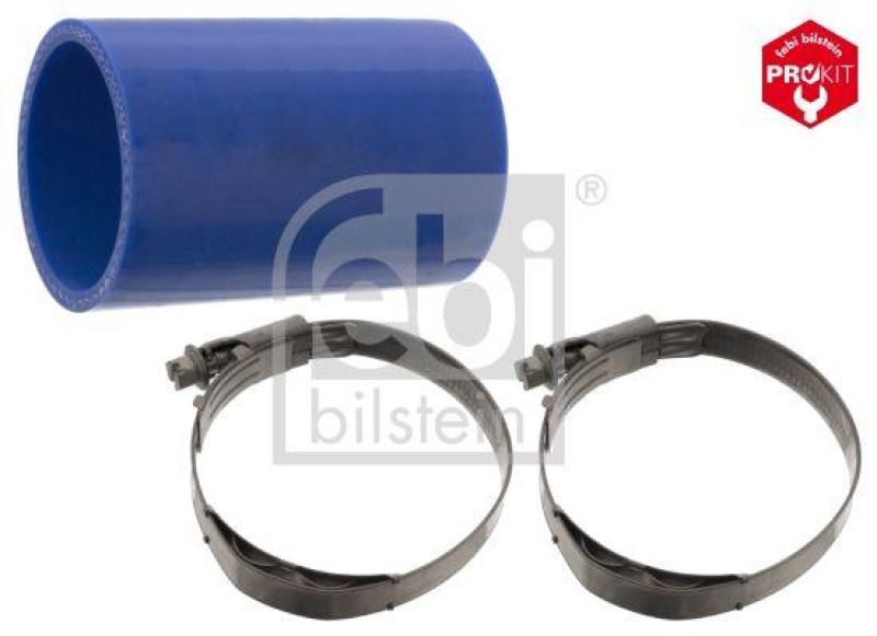 FEBI BILSTEIN 49137 Kühlwasserschlauch mit Schlauchschellen für Iveco