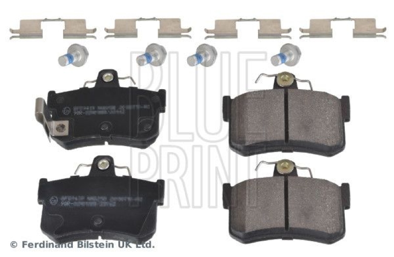 BLUE PRINT ADG042182 Bremsbelagsatz mit Befestigungsmaterial f&uuml;r ROVER