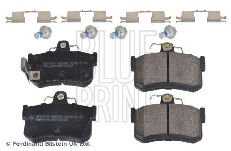 BLUE PRINT ADG042182 Bremsbelagsatz mit Befestigungsmaterial für ROVER