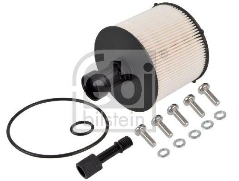 FEBI BILSTEIN 101654 Kraftstofffilter mit Anbaumaterial für NISSAN