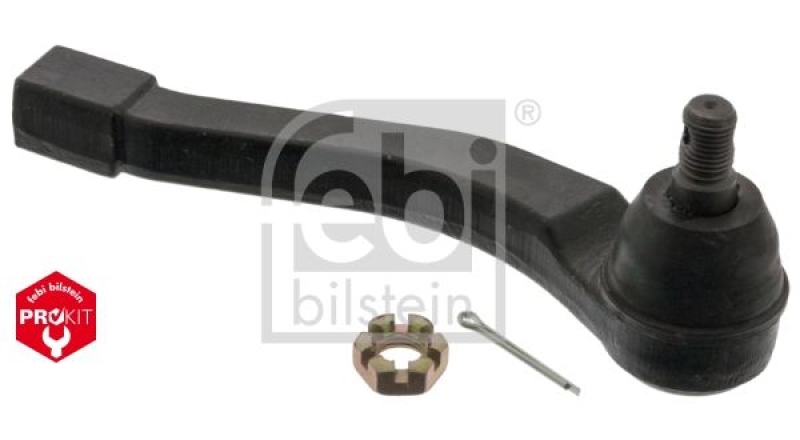 FEBI BILSTEIN 41899 Spurstangenendstück mit Kronenmutter und Splint für SSANGYONG