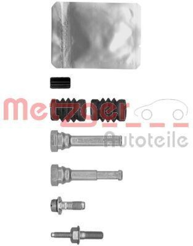 METZGER 113-1483X Führungshülsensatz, Bremssattel für OPEL HA