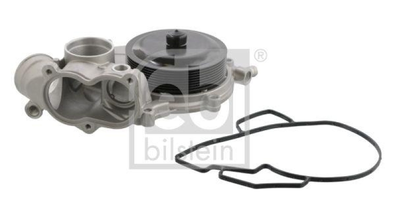 FEBI BILSTEIN 47729 Wasserpumpe mit Riemenscheibe und Dichtungen f&uuml;r Mercedes-Benz