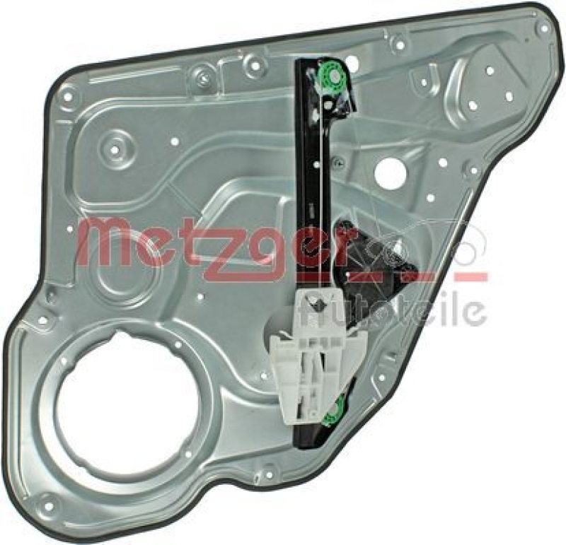 METZGER 2160285 Fensterheber Ohne Motor Mit Platte für SEAT hinten links