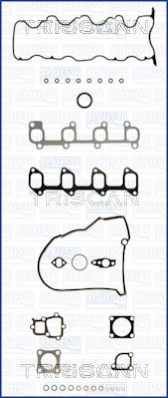 TRISCAN 597-7580 Dichtungsatz Ohne Zyl.Kopfdichtung für Toyota