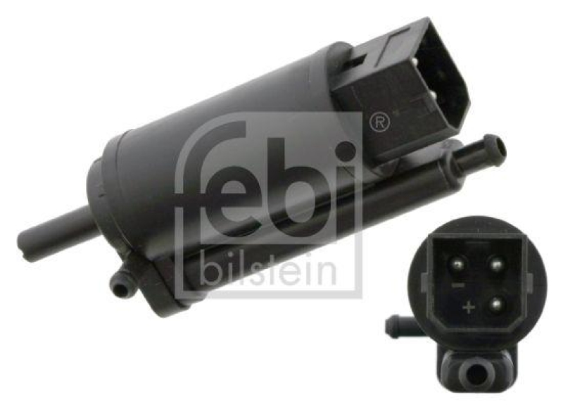 FEBI BILSTEIN 26060 Waschwasserpumpe für Scheibenreinigungsanlage für Volvo