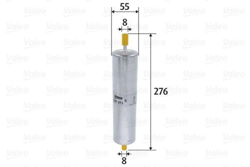 VALEO 587073 Kraftstofffilter, Diesel