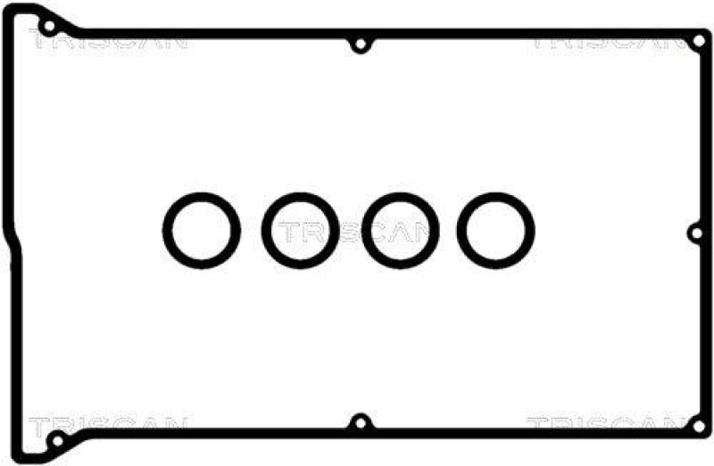 TRISCAN 515-2582 Ventildeckeldichtungsatz für Fiat