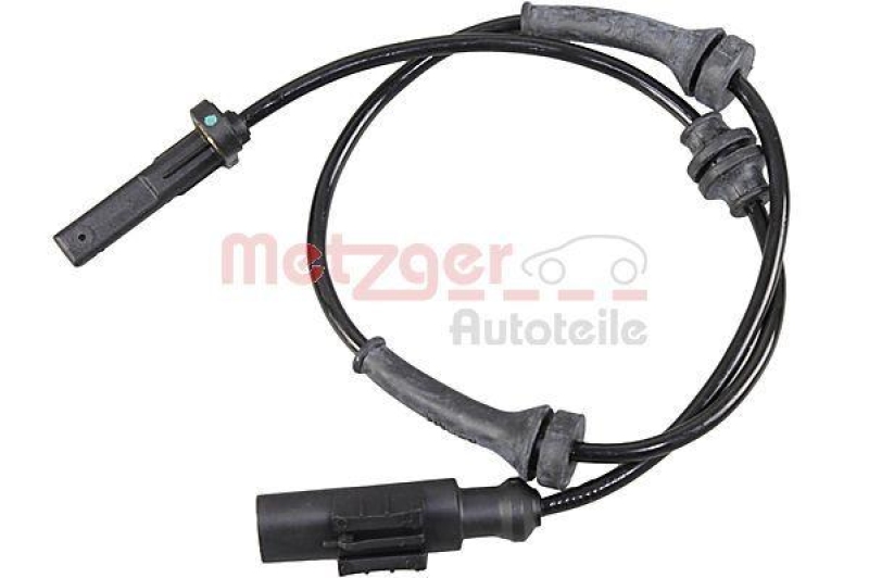 METZGER 09001191 Sensor, Raddrehzahl für FIAT HA links/rechts