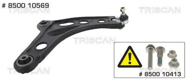 TRISCAN 8500 10569 Querlenker für Nissan, Opel, Renault