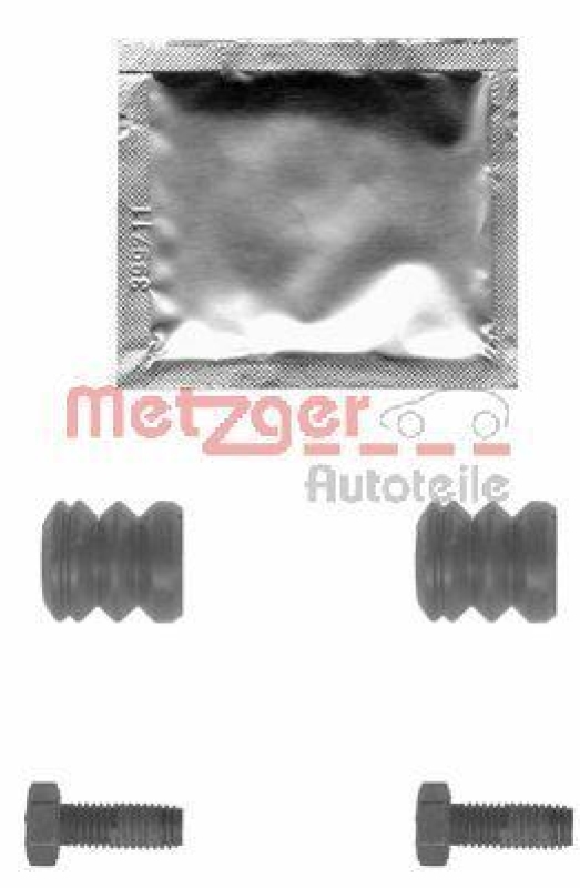 METZGER 113-1301 Zubehörsatz, Bremssattel für AUDI/BMW/LADA/MB/SEAT/VOLVO/VW