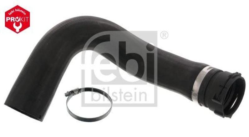 FEBI BILSTEIN 49144 Kühlwasserschlauch mit Schlauchschellen für Iveco