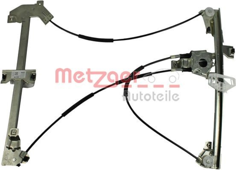 METZGER 2160288 Fensterheber Ohne Motor für CITROEN/PEUGEOT vorne rechts