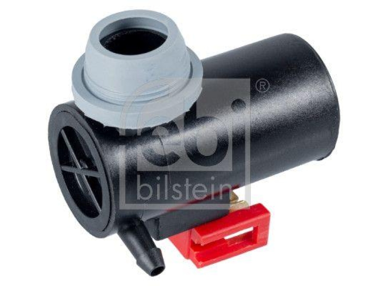 FEBI BILSTEIN 109278 Waschwasserpumpe für Scheibenreinigungsanlage, mit Dichtring für HONDA