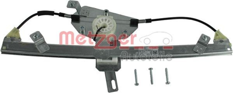 METZGER 2160292 Fensterheber Ohne Motor für PEUGEOT vorne rechts