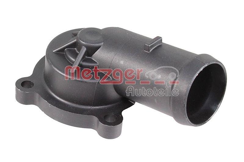 METZGER 4010432 Kühlmittelflansch für AUDI/SEAT/SKODA/VW OHNE DICHTUNG