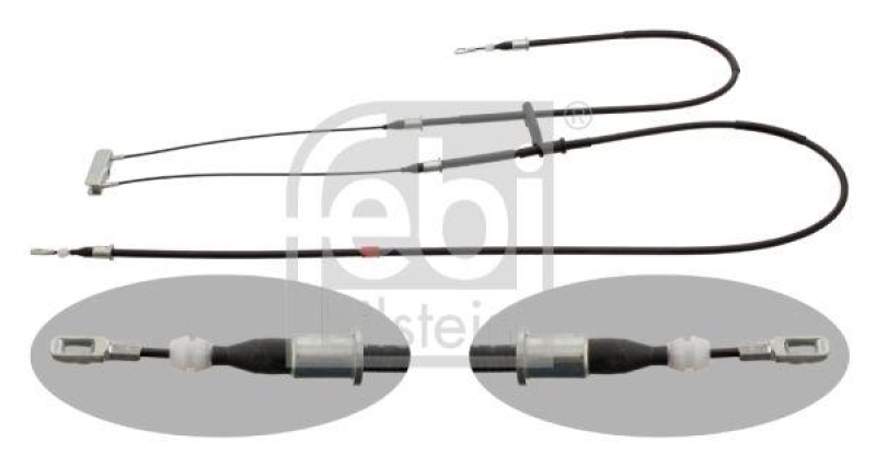 FEBI BILSTEIN 29305 Handbremsseil für Saab