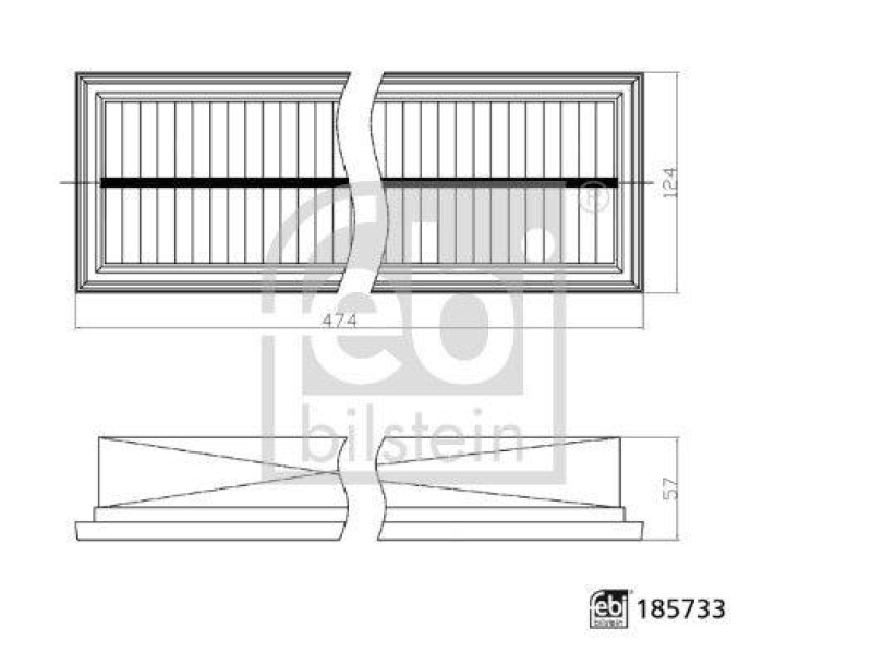 FEBI BILSTEIN 185733 Innenraumfilter für John Deere