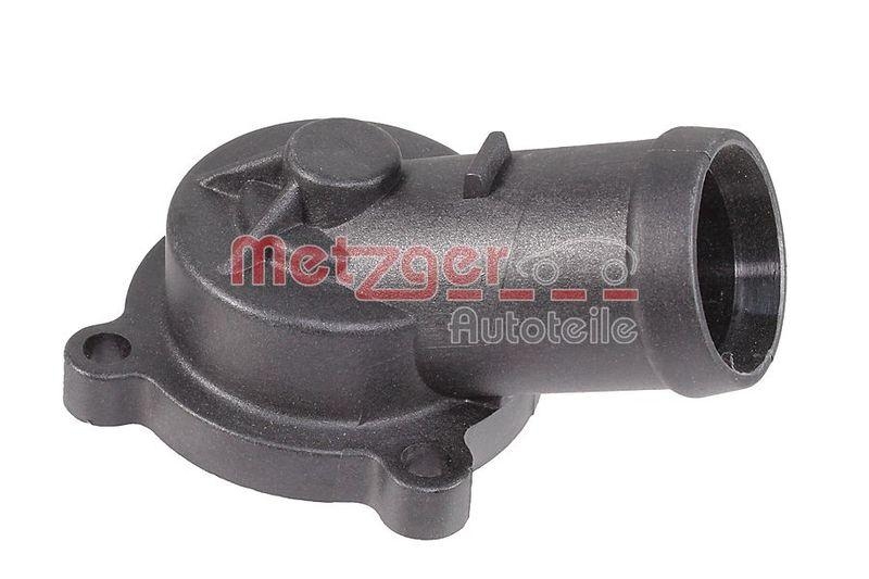 METZGER 4010434 Kühlmittelflansch für AUDI/SKODA/VW OHNE DICHTUNG