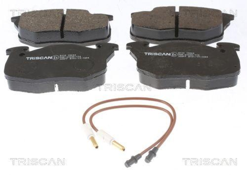 TRISCAN 8110 10044 Bremsbelag Vorne für Peugeot, Renault