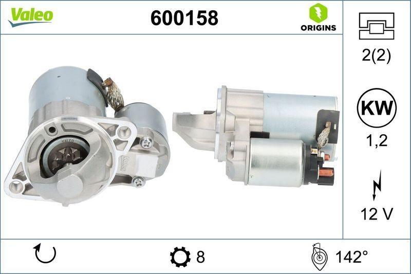 VALEO 600158 Starter Neu - ORIGINS