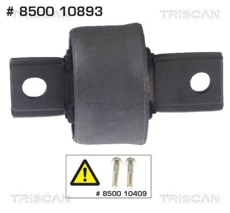 TRISCAN 8500 10893 Gummimetallager Hinterachse für Mitsubishi, Psa