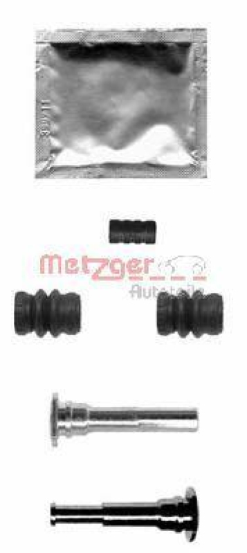 METZGER 113-1317X Führungshülsensatz, Bremssattel für HONDA/HYUNDAI/NISSAN/TOYOTA