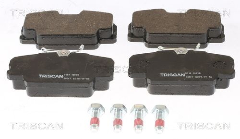 TRISCAN 8110 10098 Bremsbelag Vorne für Bmw, Mercedes, Saab