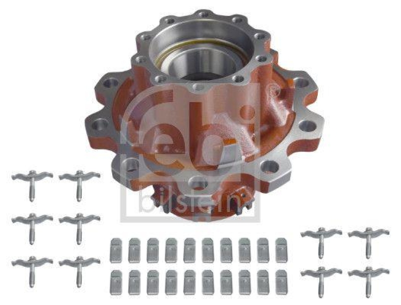 FEBI BILSTEIN 185737 Radnabe mit Radlager für DAF